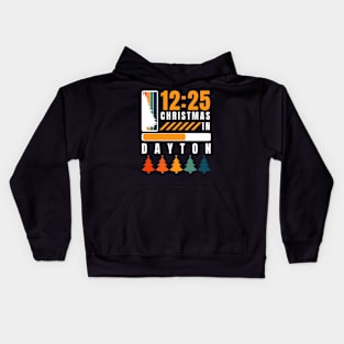 dayton christmas Kids Hoodie